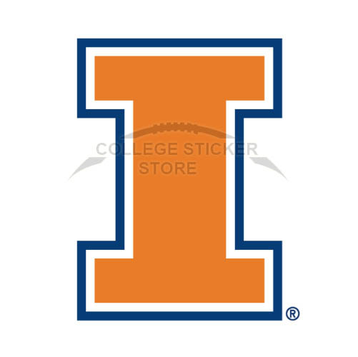 Design Illinois Fighting Illini Iron-on Transfers (Wall Stickers)NO.4607